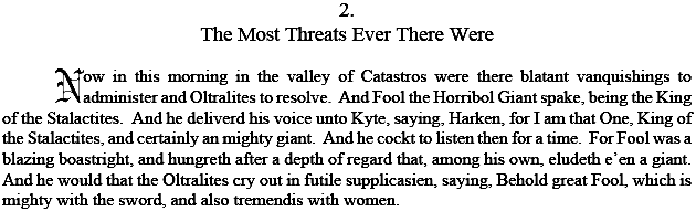 Book of Wine and Seizures - When Special Armies Collapse - Chapter 2 The Most Threats Ever There Were